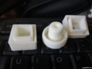 picioare din rasina pentru tevi patrate, dreptungulare sau rotunde- fixe,reglabile,cu roti - imagine 7