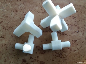 picioare din rasina pentru tevi patrate, dreptungulare sau rotunde- fixe,reglabile,cu roti - imagine 8