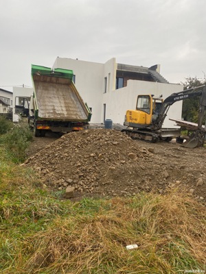 Ofer servicii cu excavator 4,5 tone Camion 10,5 tone Compactor 2,5 tone - imagine 6