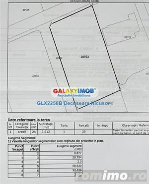 Teren Paulesti, 1912 mp, sau loturi 479 mp deschidere 30ml 80 euro mp - imagine 7