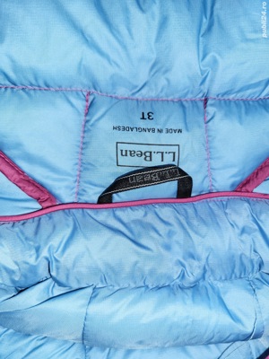 Geacă de puf L.L. Bean masura 98 pentru 3 ani - imagine 10