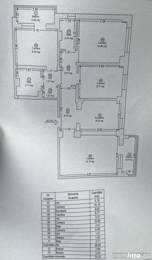 4 camere centrala proprie Calea Lipovei - imagine 7