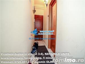 2 camere NATIUNILE UNITE, tip duplex, scara interioara, 5 min. metrou - imagine 12