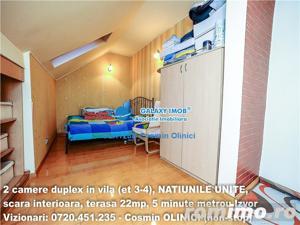 2 camere NATIUNILE UNITE, tip duplex, scara interioara, 5 min. metrou - imagine 4