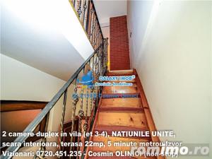 2 camere NATIUNILE UNITE, tip duplex, scara interioara, 5 min. metrou - imagine 3