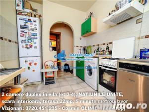 2 camere NATIUNILE UNITE, tip duplex, scara interioara, 5 min. metrou - imagine 9