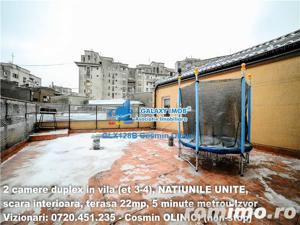 2 camere NATIUNILE UNITE, tip duplex, scara interioara, 5 min. metrou - imagine 13