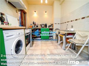 2 camere NATIUNILE UNITE, tip duplex, scara interioara, 5 min. metrou - imagine 8