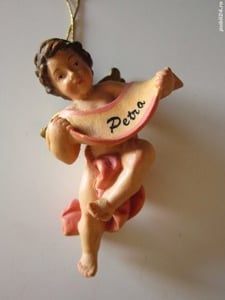 cadou rar Inger vintage colectie Italia '80 sculptura lemn 