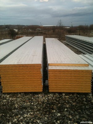 Panouri Sandwich pentru Perete sau Acoperis-termoizolante - imagine 2