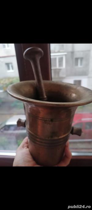 Mojar cu pistil din bronz 