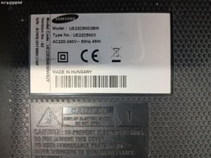 set 2 difuzoare bn96-19639d 6ohm 3/5w de pe tv Samsung ue22d5003 - imagine 5