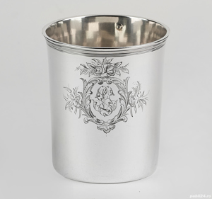 Cumpar obiecte din argint masiv: cupe,pahare,cani,miniaturi,etc si antichitati cu plata pe loc - imagine 9