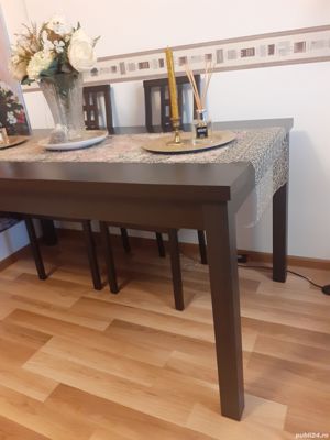 Vănd masă extensibilă de sufragerie 1,60/0,90 - imagine 2