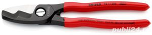 Cleste Knipex de tăiat cabluri litate 50...70mm2, Set imbusuri Wera - imagine 7