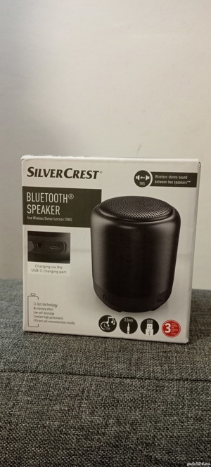 Boxa Bluethooth Silver Crest  - imagine 4