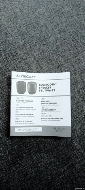 Boxa Bluethooth Silver Crest  - imagine 3