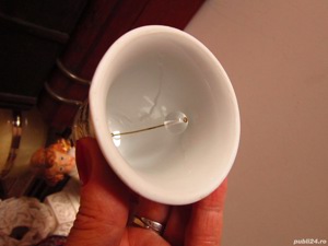 rar Clopot colectie portelan pictat aur Germania - imagine 4