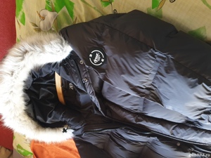 Geacă groasă cu glugă ZARA - imagine 3