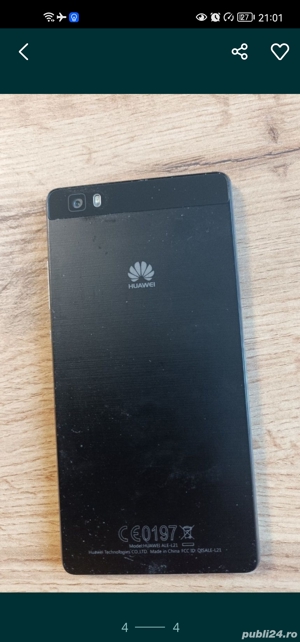 Huawei P8 lite negru bonus baterie externă sigilata  - imagine 2