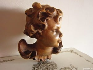 Craciun cadou rar Inger sculptura vintage de colectie anii '60 Germania
