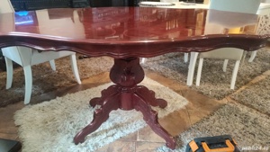 Masa Baroc intarsie antica vintage vmxlasica