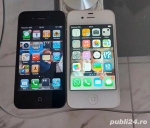 Iphone 4 S Alb și Negru  - imagine 3