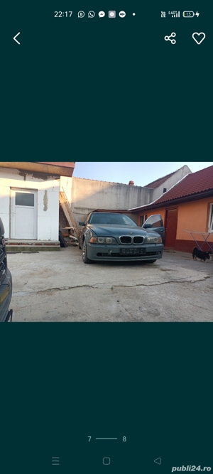 Desfac orice piesa BMW seria 5 E39 Facelift 525D de 163 de cai in stare foarte buna - imagine 6