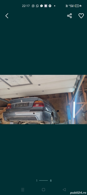 Desfac orice piesa BMW seria 5 E39 Facelift 525D de 163 de cai in stare foarte buna - imagine 8