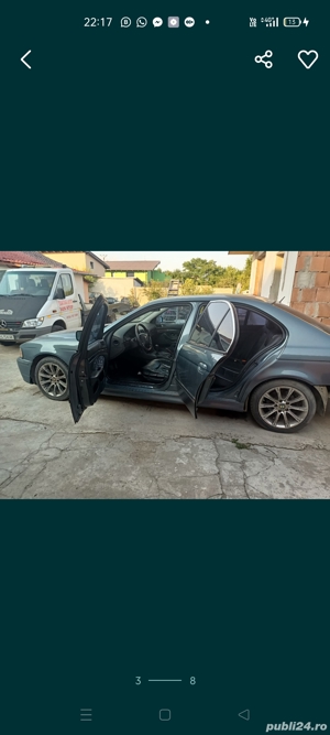 Desfac orice piesa BMW seria 5 E39 Facelift 525D de 163 de cai in stare foarte buna - imagine 3