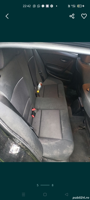 Desfac orice piesa BMW seria 1, 118D din 2009, de 143 de cai cu distribuția in spate - imagine 5