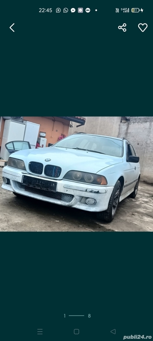 Orice piesa se desface BMW E39 break cu motor de 2.5i benzinar  - imagine 2