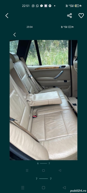 Vând orice piesa BMW X5 X-DRIVE e53 cu motor de 3000 diesel in stare foarte buna cu multe dotarii - imagine 6