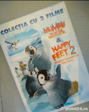 CADOUL perfect! Filmele 'Happy feet' 1 și 2 [DVD] 