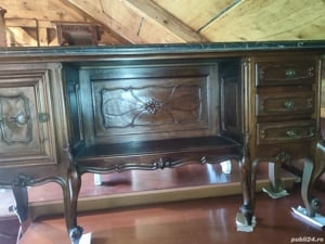 Comodina baroc sculptata antică vintage retro 