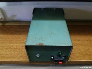 Redresor baterie comunist romanesc masina motoreta 6V-12V Tehnoton AEM - imagine 7