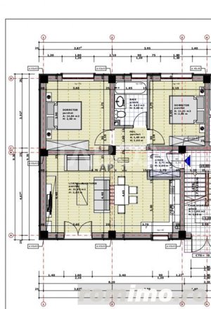 Apartament decomandat 3 camere 67 mp utili mobilat utilat parter Sebes - imagine 12