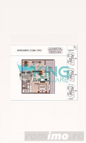 Dobroesti | 2 Camere | Decomandat | Finisat la Cheie  - imagine 6