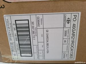 Vand Gratar cu 2 roti pe carbune HYBA XL 1, Otel, 110x60x85 cm, Nou, 299 Lei.  - Produsul este NOU s - imagine 10