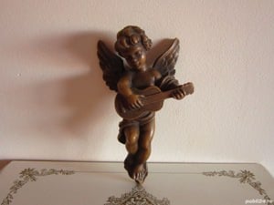 cadou rar Inger cu chitara vintage de colectie Germania anii '70