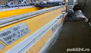 pod rulant monogrinda,second hand,6300 kg - imagine 4
