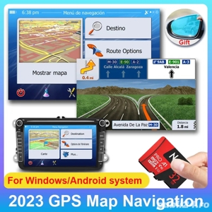 SD Card GPS HARTI Navigatie iGO PRIMO GPS TABLETE Telefoane Android Windows GPS NAVI Europa 2023 - imagine 2