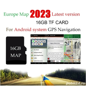 SD Card GPS HARTI Navigatie iGO PRIMO GPS TABLETE Telefoane Android Windows GPS NAVI Europa 2023 - imagine 7