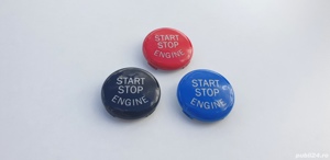 Capac Buton Start Stop BMW E87 E90 E91 E92 E60 E83 E84 E70 E71 - imagine 3
