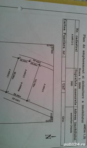 Vand teren agricol, 5.900 mp in Chisoda aproape de Calea Sagului - imagine 2