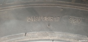 set 4 anvelope Vara Michelin 215/65R17 - imagine 2
