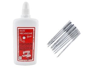 Piese si accesorii pt masina de cusut Ileana Cugir - Curea piele, ace, suveica, ulei, graifer, etc - imagine 9