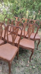 Set scaune baroc 7+1 cadou antice vintage retro 