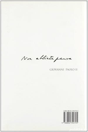  Varcare la soglia della speranza Copertina flessibile   22 aprile 2014 di Giovanni Paolo II - imagine 2