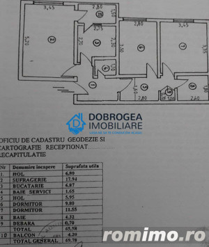 C 5- APARTAMENT CU 3 CAMERE DECOMANDAT  - imagine 6